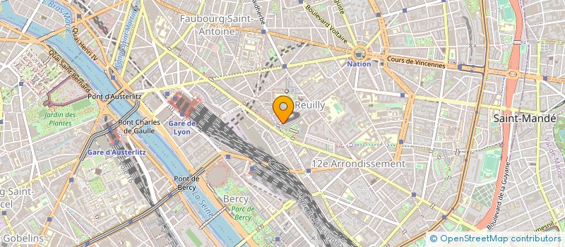 localisation de l'entreprise MONSIEUR MAXIME BOILLIN  PARIS