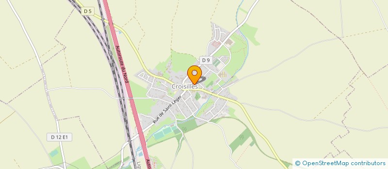 localisation de l'entreprise MONSIEUR MAXIME BOILOT  CROISILLES