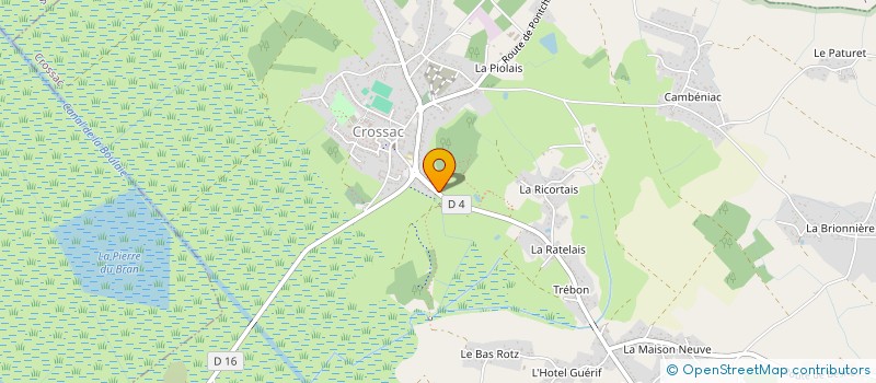 localisation de l'entreprise MONSIEUR MAXIME BOISROBERT  CROSSAC