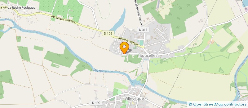 localisation de l'entreprise MONSIEUR MAXIME BOISSEAU à RIVES-DU-LOIR-EN-ANJOU