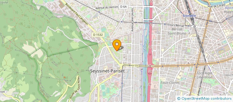 localisation de l'entreprise MONSIEUR MAXIME BONENTE  SEYSSINET-PARISET