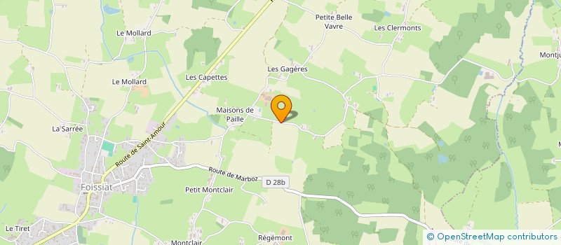 localisation de l'entreprise MONSIEUR MAXIME BONHOMME à FOISSIAT