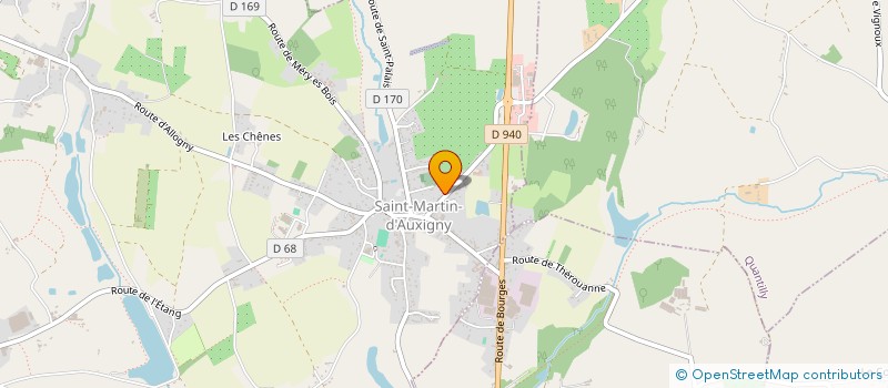 localisation de l'entreprise MONSIEUR MAXIME BONNEFOY  SAINT-MARTIN-D'AUXIGNY