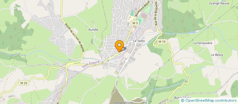 localisation de l'entreprise MONSIEUR MAXIME BONNET  ROCHE-LA-MOLIERE