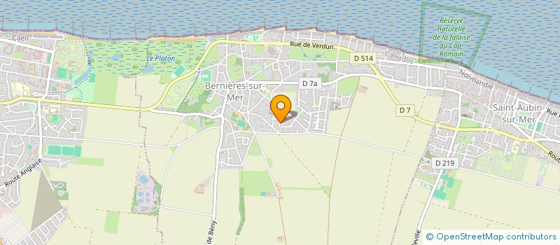 localisation de l'entreprise MONSIEUR MAXIME BONNET  BERNIERES-SUR-MER