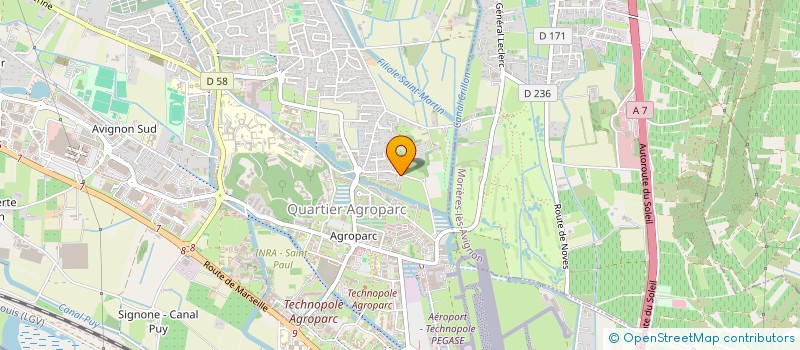 localisation de l'entreprise MONSIEUR MAXIME BONNICI  AVIGNON