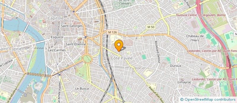 localisation de l'entreprise MONSIEUR MAXIME BONNIOL à TOULOUSE