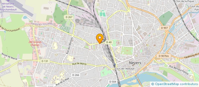 localisation de l'entreprise MONSIEUR MAXIME BONNOT à NEVERS