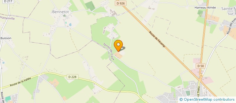 localisation de l'entreprise MONSIEUR MAXIME BONTEMPO  TERRES-DE-CAUX