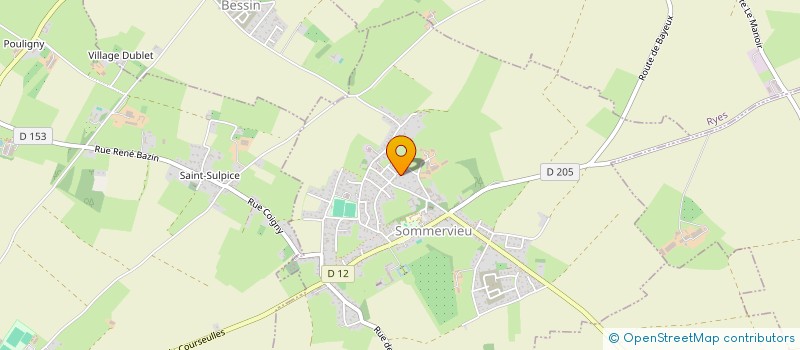 localisation de l'entreprise MONSIEUR MAXIME BORDEU  SOMMERVIEU