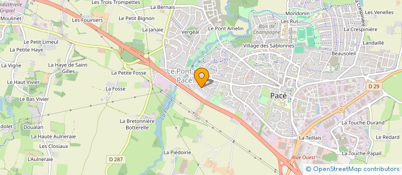 localisation de l'entreprise MONSIEUR MAXIME BORDIER à PACE