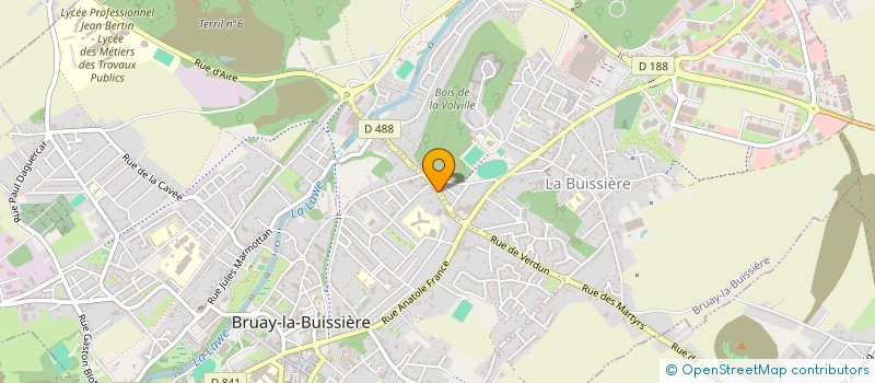 localisation de l'entreprise MONSIEUR MAXIME BOUBERT  BRUAY-LA-BUISSIERE