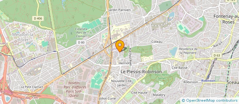 localisation de l'entreprise MONSIEUR MAXIME BOUBET à LE PLESSIS-ROBINSON