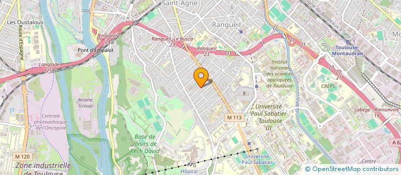 localisation de l'entreprise MONSIEUR MAXIME BOUCHARD à TOULOUSE