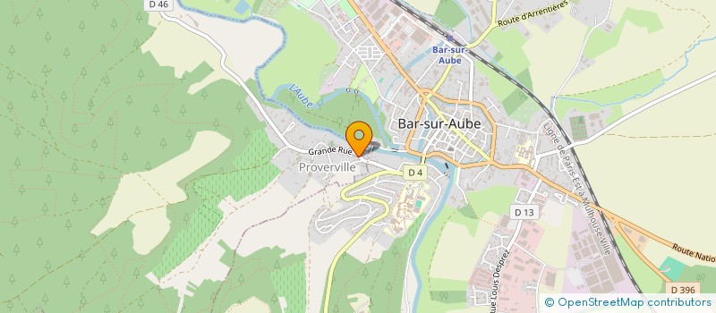 localisation de l'entreprise MONSIEUR MAXIME BOUCHE  BAROVILLE