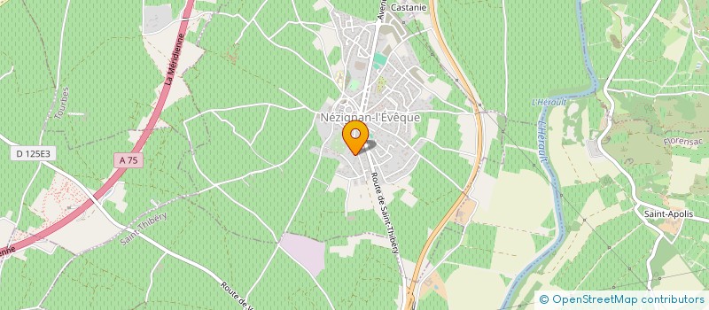 localisation de l'entreprise MONSIEUR MAXIME BOUCHER  NEZIGNAN-L'EVEQUE