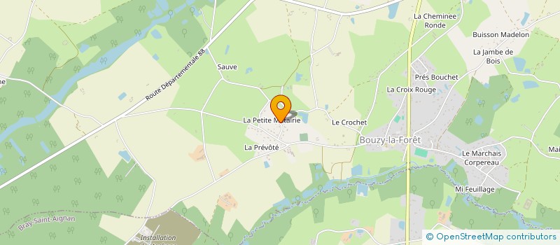 localisation de l'entreprise MONSIEUR MAXIME BOUCHERON  BOUZY-LA-FORET