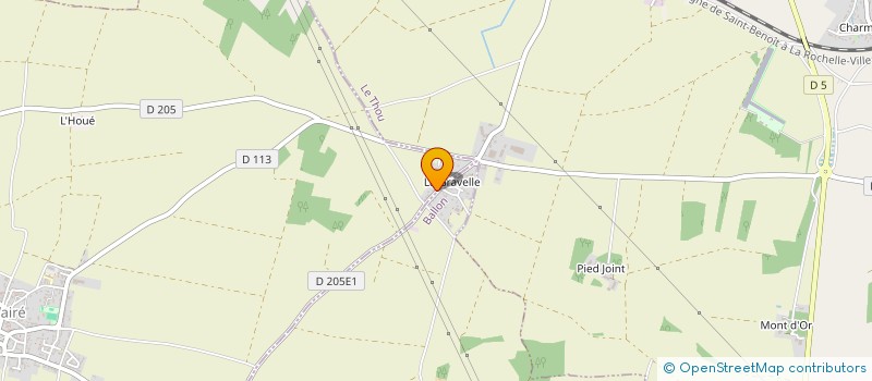 localisation de l'entreprise MONSIEUR MAXIME BOUCHET  THAIRE