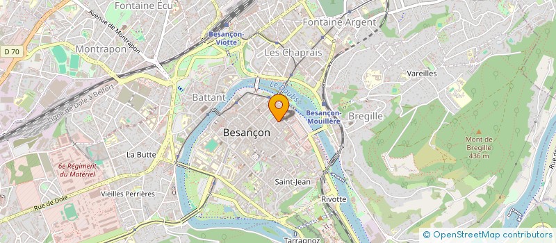 localisation de l'entreprise MONSIEUR MAXIME BOUCHEZ à BESANCON