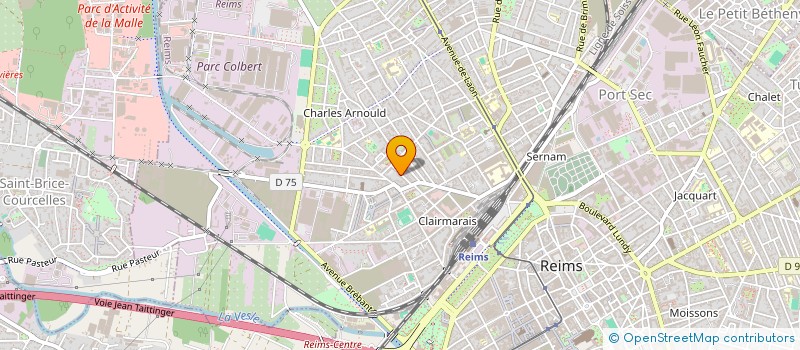 localisation de l'entreprise MONSIEUR MAXIME BOUDESOCQUE  REIMS