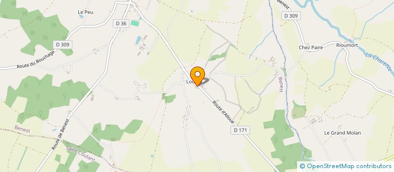 localisation de l'entreprise MONSIEUR MAXIME BOUDESSEUL  BENEST