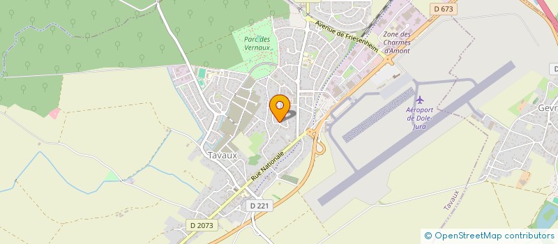 localisation de l'entreprise MONSIEUR MAXIME BOUGAUD  TAVAUX