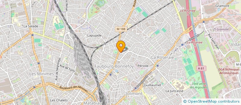 localisation de l'entreprise MONSIEUR MAXIME BOULANGER à TOULOUSE