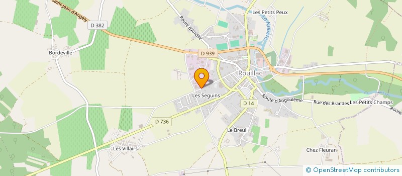localisation de l'entreprise MONSIEUR MAXIME BOULESTIER à ROUILLAC