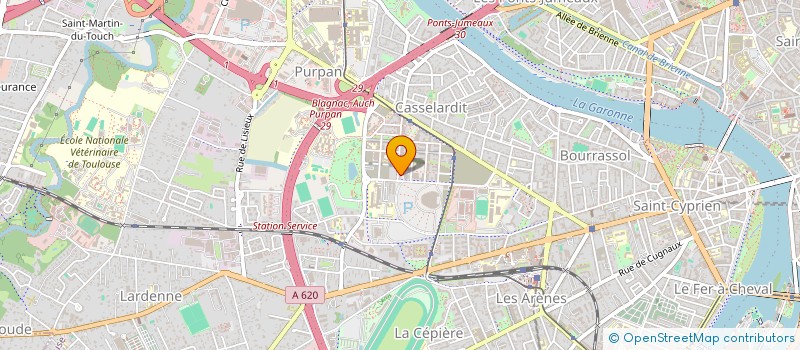 localisation de l'entreprise MONSIEUR MAXIME BOURDIE à TOULOUSE