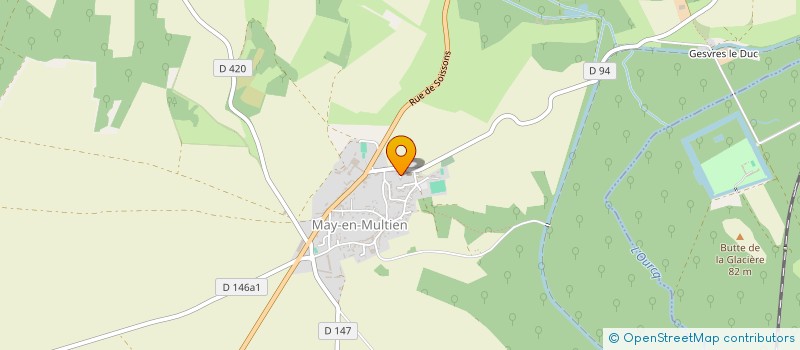 localisation de l'entreprise MONSIEUR MAXIME BOURGEOIS  MAY-EN-MULTIEN