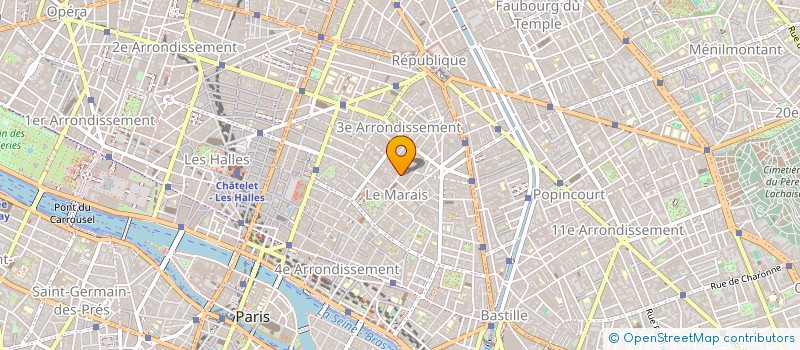 localisation de l'entreprise MONSIEUR MAXIME BOURJAC  PARIS