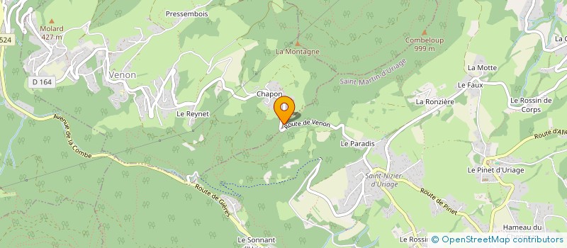 localisation de l'entreprise MONSIEUR MAXIME BOURRIN  VENON