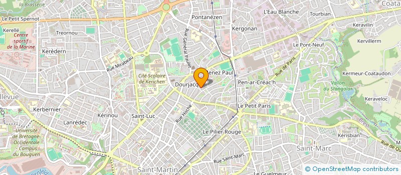 localisation de l'entreprise MONSIEUR MAXIME BOUTARD à BREST