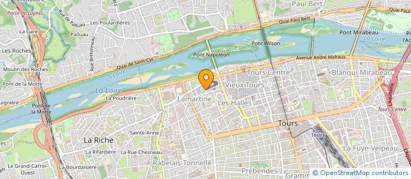 localisation de l'entreprise MONSIEUR MAXIME BOUTONNET  TOURS