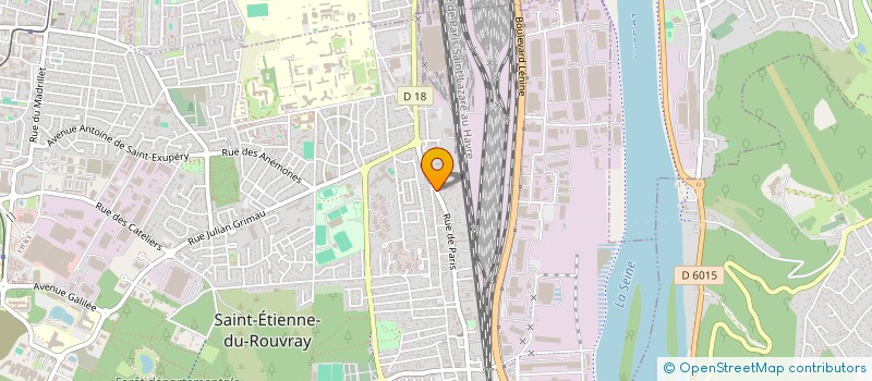 localisation de l'entreprise MONSIEUR MAXIME BOUTRON  SAINT-ETIENNE-DU-ROUVRAY