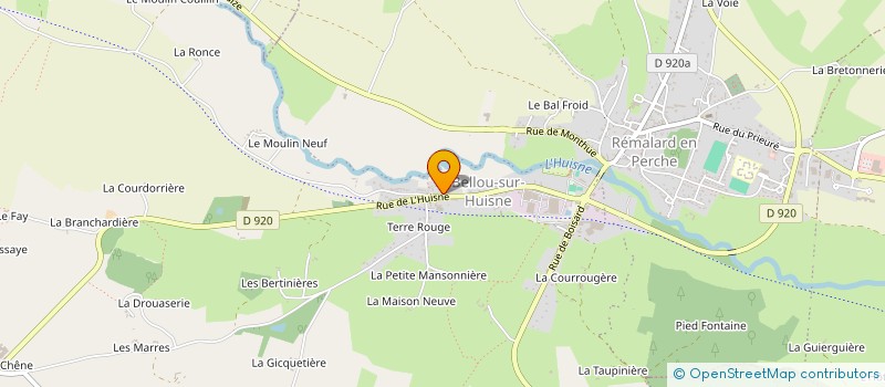 localisation de l'entreprise MONSIEUR MAXIME BOYER à REMALARD EN PERCHE