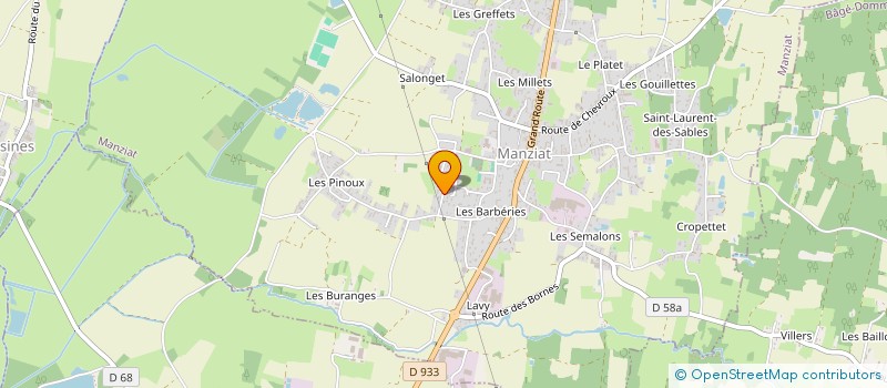 localisation de l'entreprise MONSIEUR MAXIME BOYER à MANZIAT