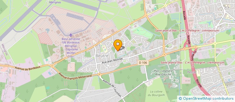 localisation de l'entreprise MONSIEUR MAXIME BRACHET à MERIGNAC