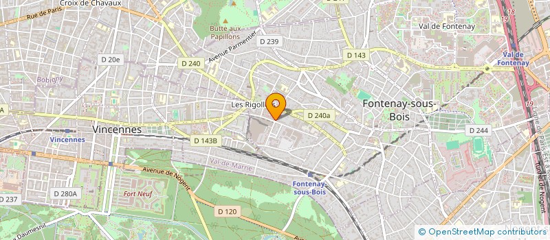 localisation de l'entreprise MONSIEUR MAXIME BRAULT à FONTENAY-SOUS-BOIS