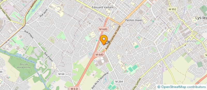 localisation de l'entreprise MONSIEUR MAXIME BRAY à HEM