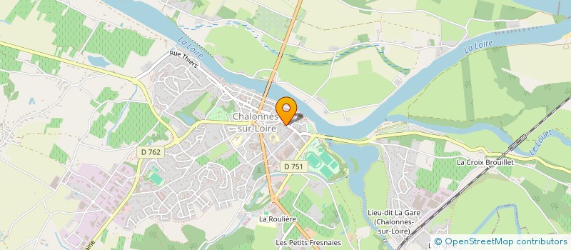 localisation de l'entreprise MONSIEUR MAXIME BRECHET  CHALONNES-SUR-LOIRE