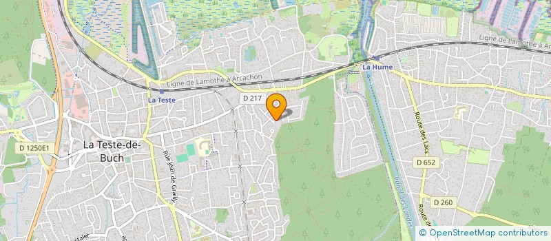 localisation de l'entreprise MONSIEUR MAXIME BRECHOU à LA TESTE-DE-BUCH