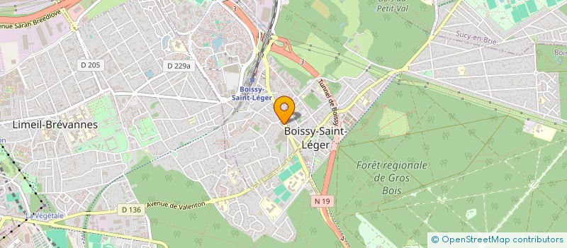 localisation de l'entreprise MONSIEUR MAXIME BREDA à BOISSY-SAINT-LEGER