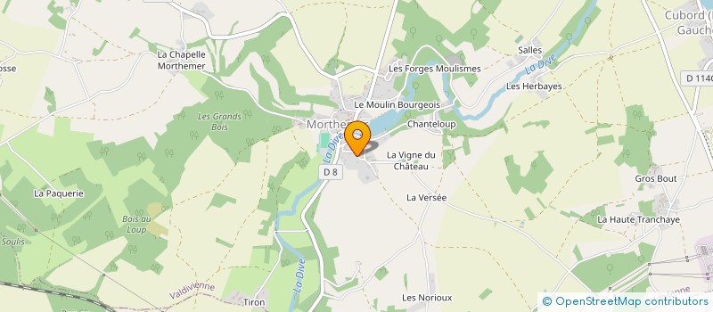 localisation de l'entreprise MONSIEUR MAXIME BREGEON  VALDIVIENNE