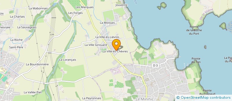 localisation de l'entreprise MONSIEUR MAXIME BRENNER  PLEURTUIT