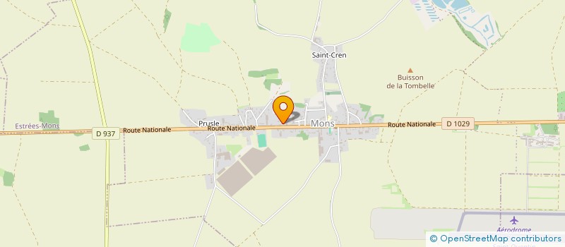 localisation de l'entreprise MONSIEUR MAXIME BREUIL à ESTREES-MONS
