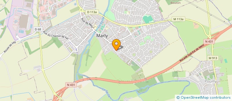 localisation de l'entreprise MONSIEUR MAXIME BREUIL  MARLY