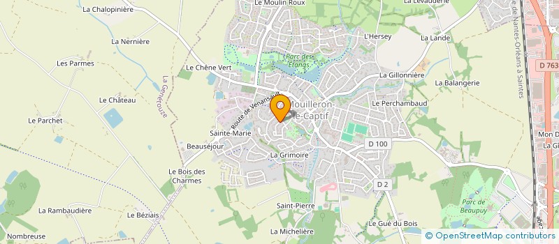 localisation de l'entreprise MONSIEUR MAXIME BRITTON à MOUILLERON-LE-CAPTIF