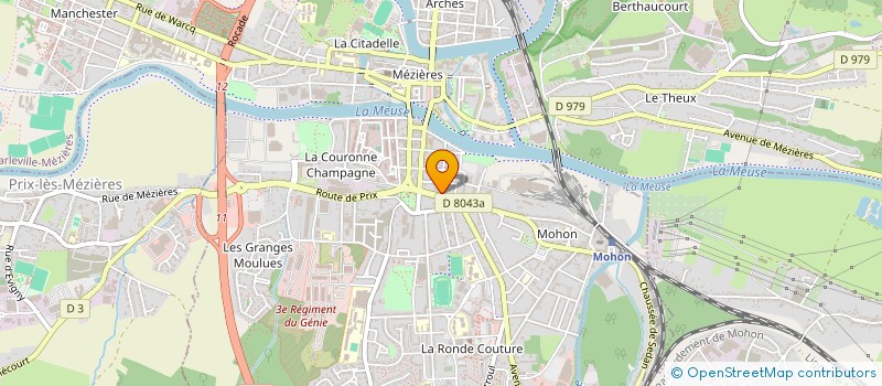 localisation de l'entreprise MONSIEUR MAXIME BROCART à CHARLEVILLE-MEZIERES