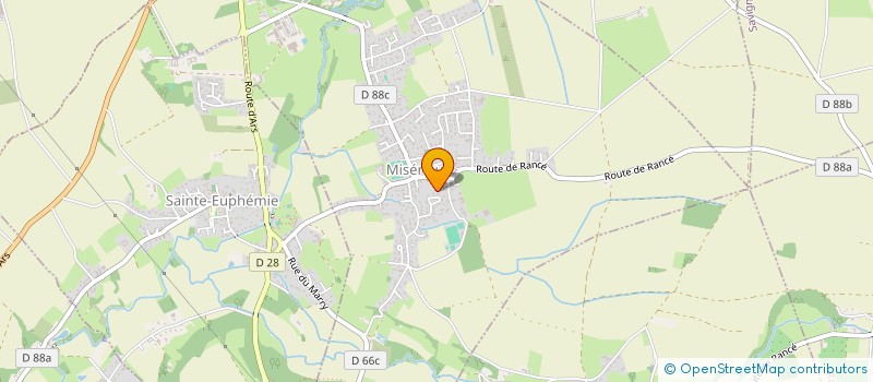 localisation de l'entreprise MONSIEUR MAXIME BROCHARD  MISERIEUX